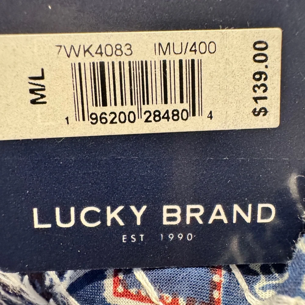 Lucky Brand Embroidered kimono Style Jacket - Picture 3 of 9